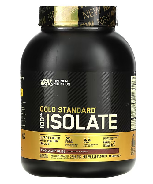 100% Isolate Gold Standard Optimum Nutrition 1360 г