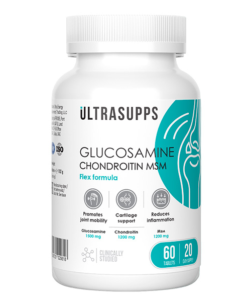 Glucosamine Chondroitin MSM Ultrasupps 60 таб.