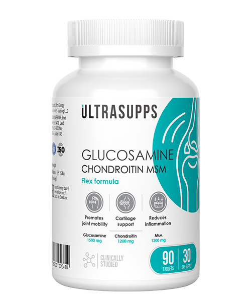Glucosamine Chondroitin MSM Ultrasupps 90 таб.