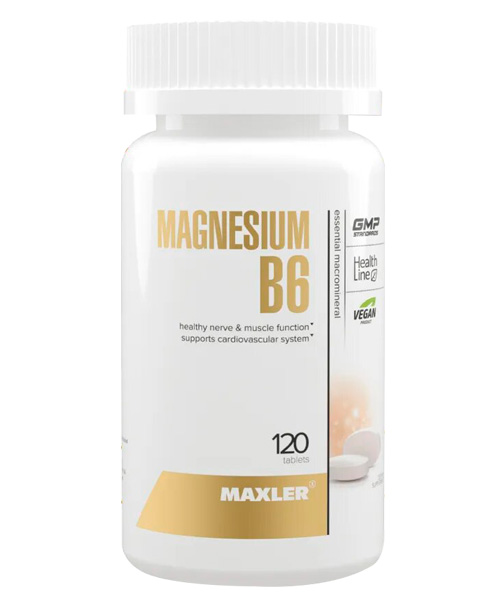 Magnesium B6 Maxler 120 таб.